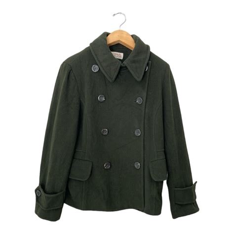 michael kors hunter green coat